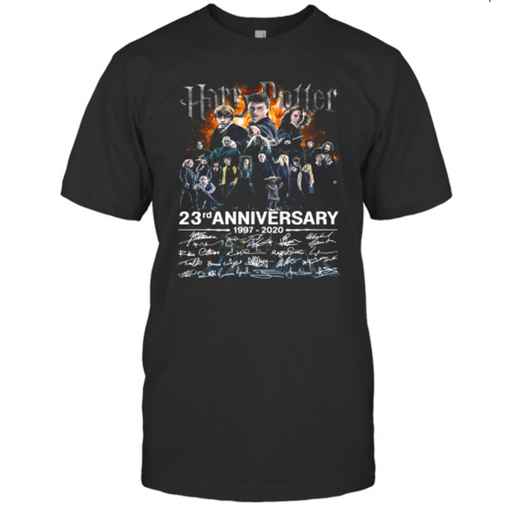 Harry Potter 23Rd Anniversary 1997 Signatures T-Shirt